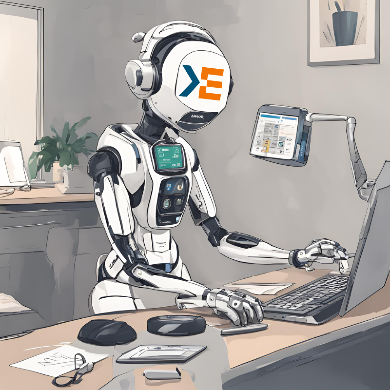 Prozessoptimierung im Alltag mit virtuellen Assistenen in Alltagshelfer-KI